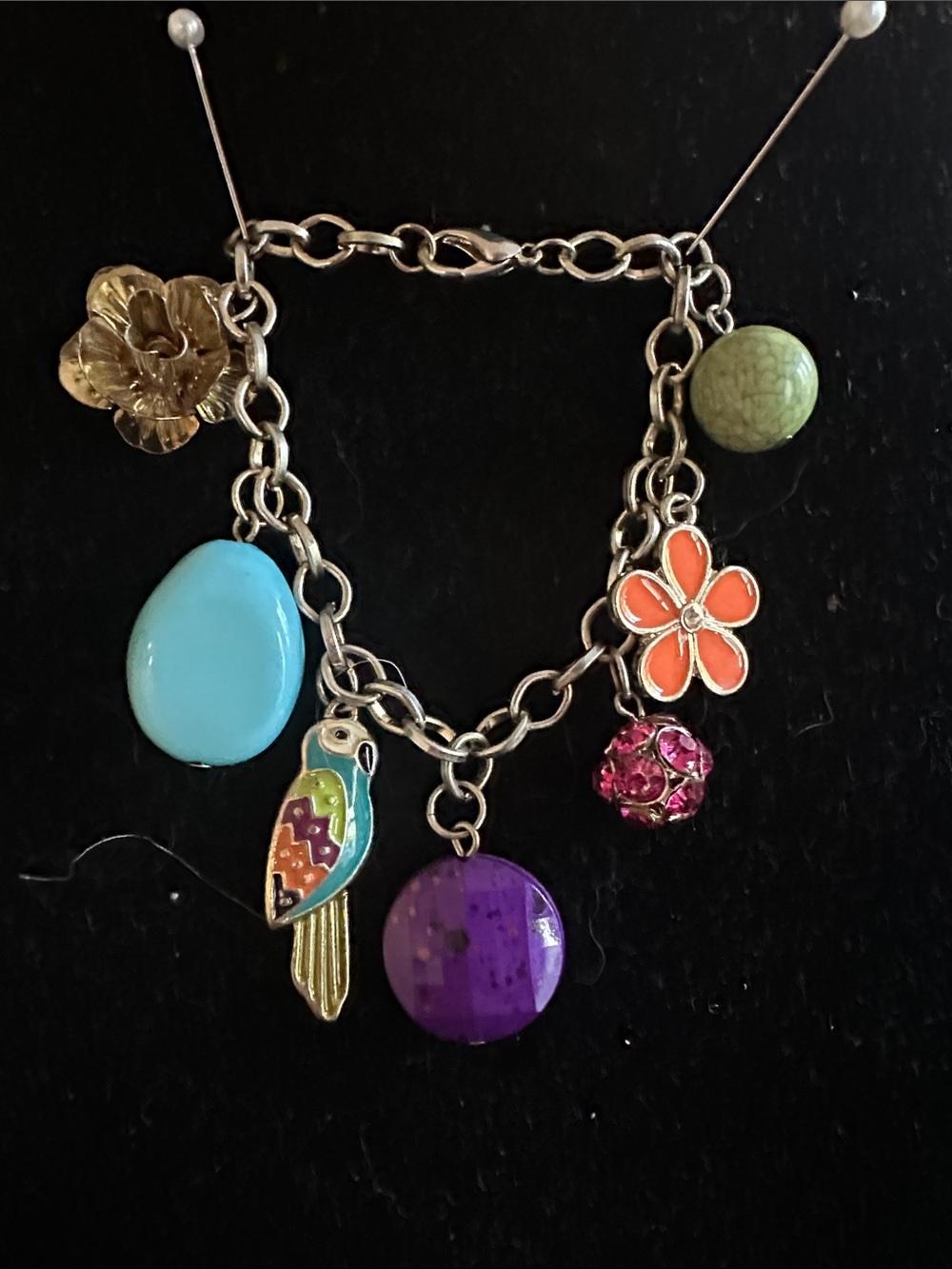 Vintage charm bracelet